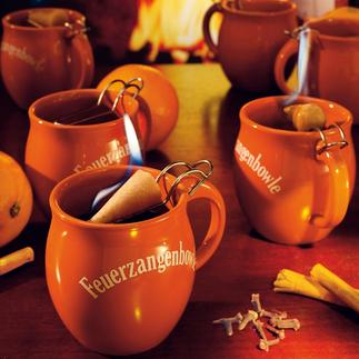 Feuerzangen-Becher, 6er-Set Haus & Küche _:O:O:_ Besteck & Geschirr