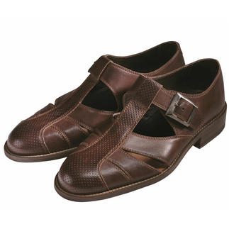 Piaceri-Sandalen, Dunkelbraun