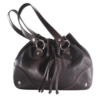 Leder-Beuteltasche, Toni Gard